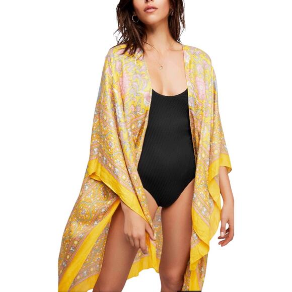NEW Free People Magic Dance Duster Kimono One Size - Picture 4 of 10